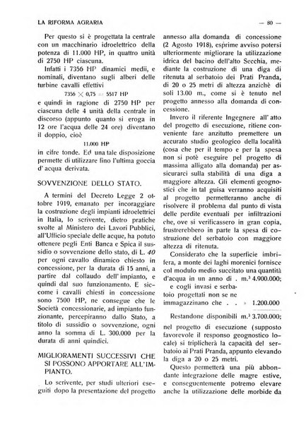 La riforma agraria rivista mensile illustrata delle organizzazioni agrarie parmensi