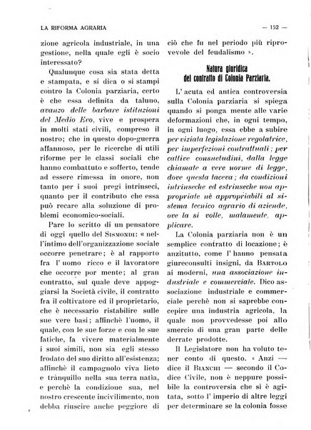 La riforma agraria rivista mensile illustrata delle organizzazioni agrarie parmensi