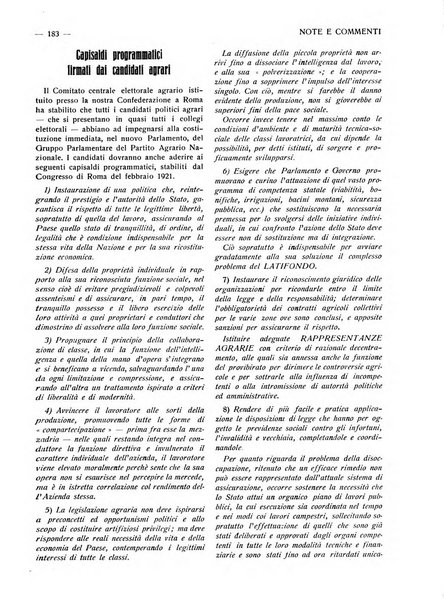 La riforma agraria rivista mensile illustrata delle organizzazioni agrarie parmensi