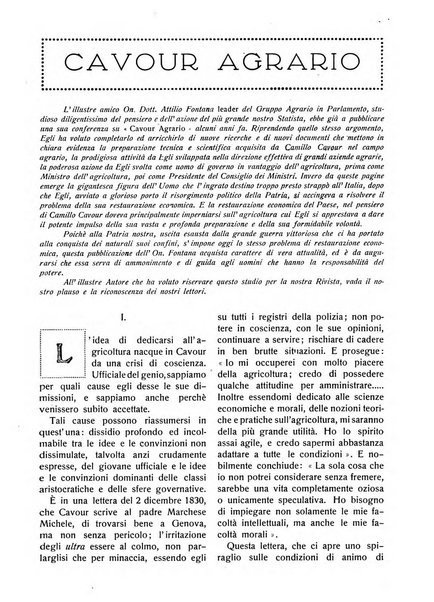 La riforma agraria rivista mensile illustrata delle organizzazioni agrarie parmensi