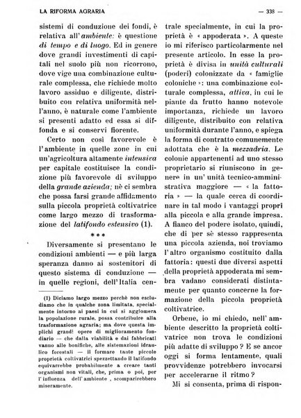 La riforma agraria rivista mensile illustrata delle organizzazioni agrarie parmensi