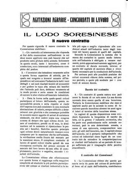 La riforma agraria rivista mensile illustrata delle organizzazioni agrarie parmensi