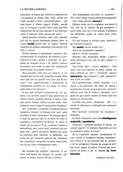 La riforma agraria rivista mensile illustrata delle organizzazioni agrarie parmensi