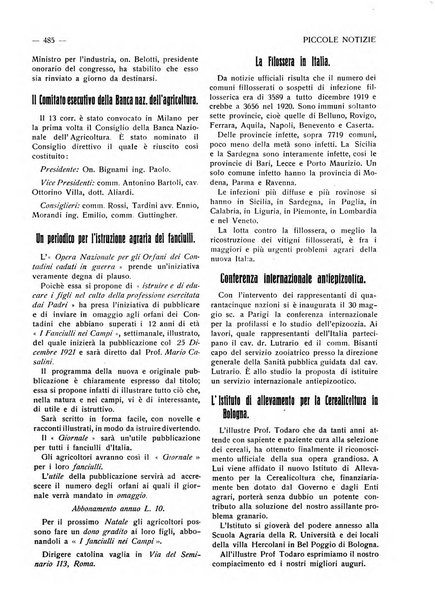 La riforma agraria rivista mensile illustrata delle organizzazioni agrarie parmensi