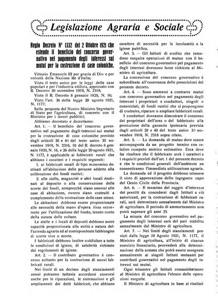 La riforma agraria rivista mensile illustrata delle organizzazioni agrarie parmensi