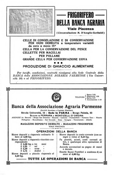 La riforma agraria rivista mensile illustrata delle organizzazioni agrarie parmensi