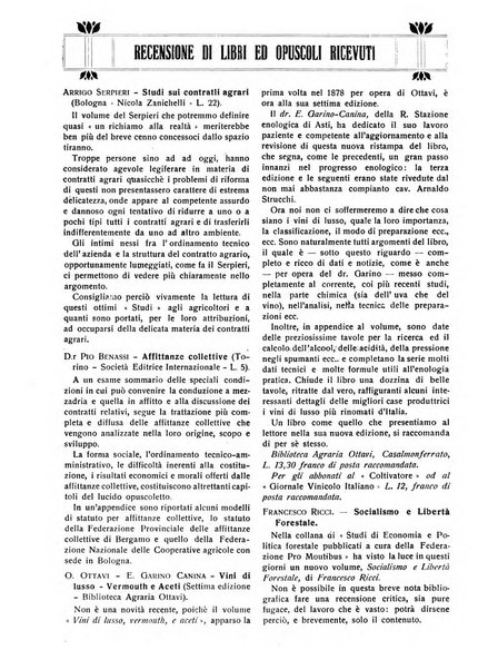 La riforma agraria rivista mensile illustrata delle organizzazioni agrarie parmensi