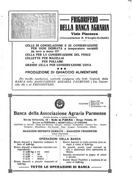 La riforma agraria rivista mensile illustrata delle organizzazioni agrarie parmensi