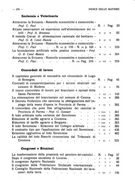 La riforma agraria rivista mensile illustrata delle organizzazioni agrarie parmensi