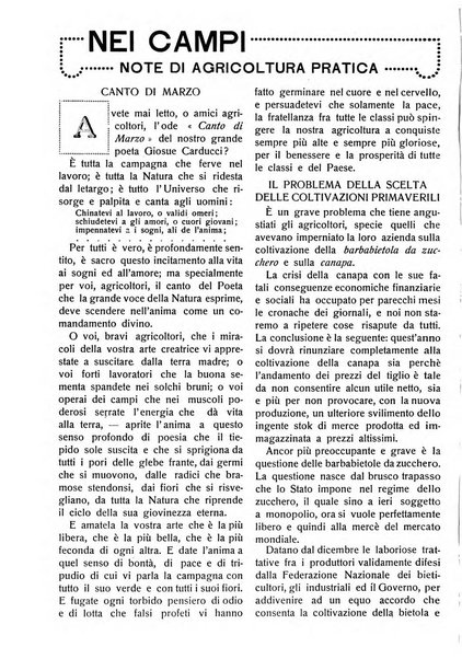 La riforma agraria rivista mensile illustrata delle organizzazioni agrarie parmensi