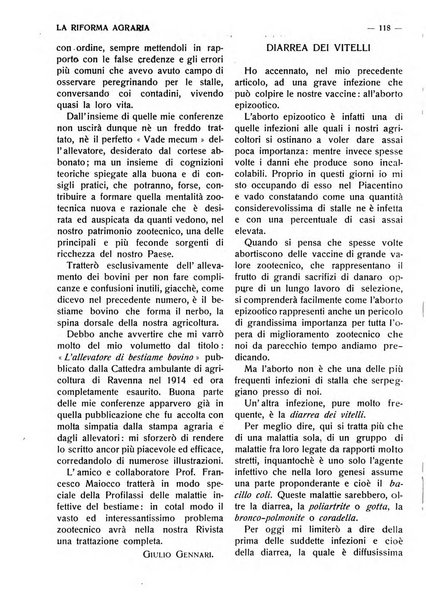 La riforma agraria rivista mensile illustrata delle organizzazioni agrarie parmensi