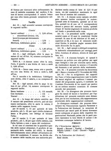 La riforma agraria rivista mensile illustrata delle organizzazioni agrarie parmensi