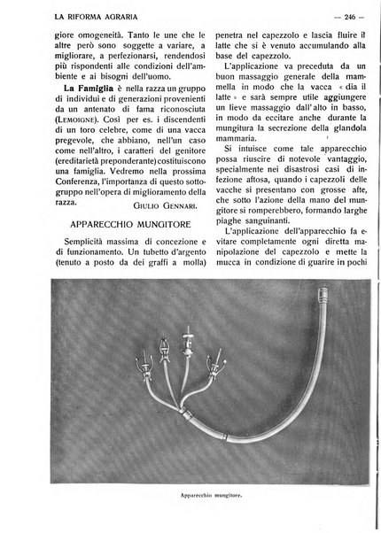 La riforma agraria rivista mensile illustrata delle organizzazioni agrarie parmensi