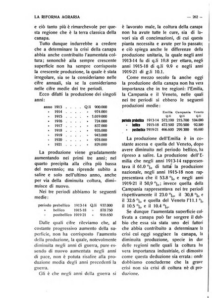 La riforma agraria rivista mensile illustrata delle organizzazioni agrarie parmensi