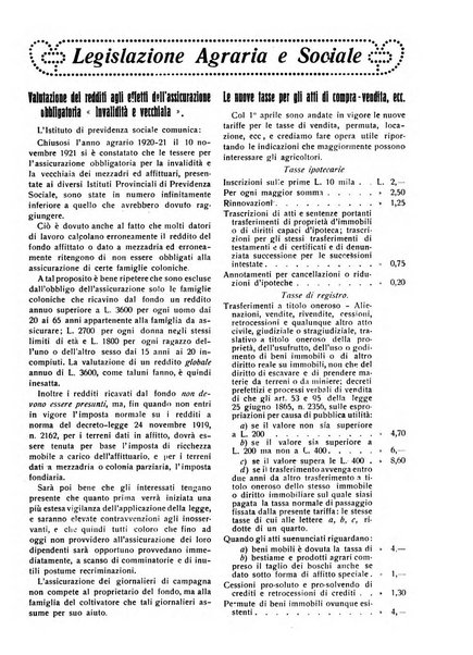 La riforma agraria rivista mensile illustrata delle organizzazioni agrarie parmensi