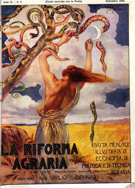 La riforma agraria rivista mensile illustrata delle organizzazioni agrarie parmensi