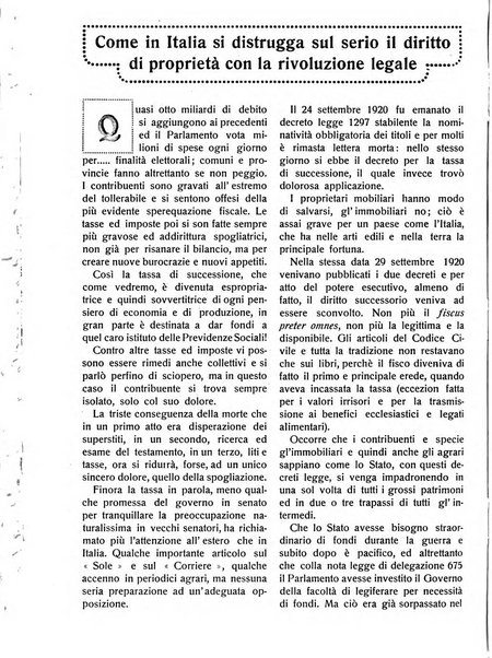 La riforma agraria rivista mensile illustrata delle organizzazioni agrarie parmensi