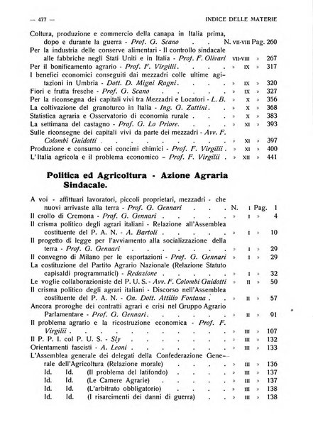 La riforma agraria rivista mensile illustrata delle organizzazioni agrarie parmensi