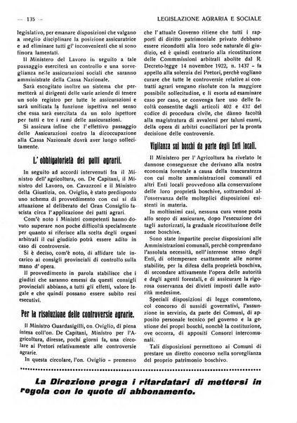 La riforma agraria rivista mensile illustrata delle organizzazioni agrarie parmensi