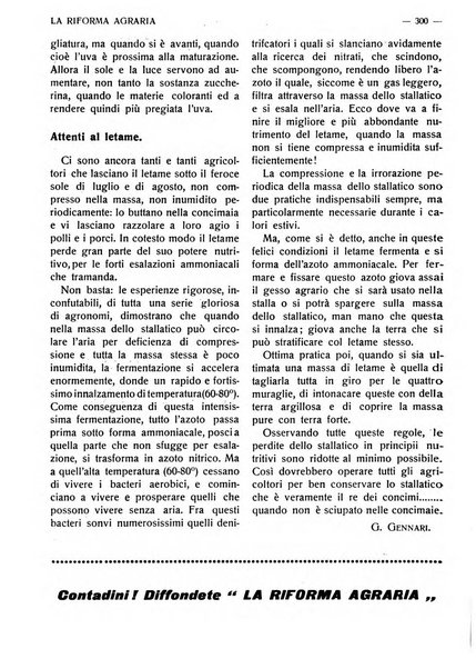 La riforma agraria rivista mensile illustrata delle organizzazioni agrarie parmensi