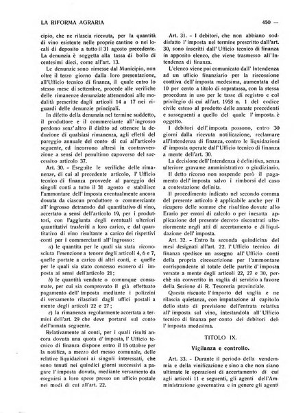 La riforma agraria rivista mensile illustrata delle organizzazioni agrarie parmensi