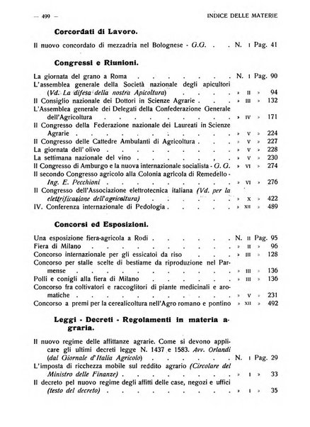 La riforma agraria rivista mensile illustrata delle organizzazioni agrarie parmensi