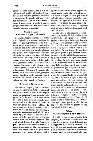 Gerusalemme periodico dell'alleanza cristiana e organo della Palestina