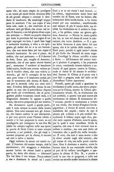 Gerusalemme periodico dell'alleanza cristiana e organo della Palestina