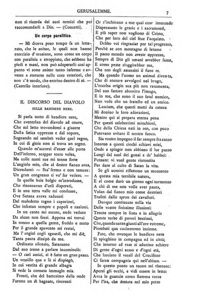 Gerusalemme periodico dell'alleanza cristiana e organo della Palestina