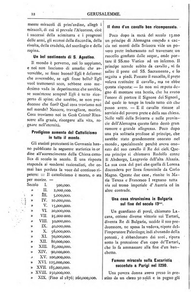 Gerusalemme periodico dell'alleanza cristiana e organo della Palestina