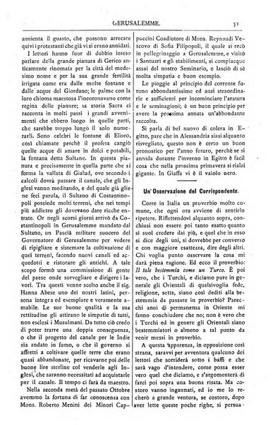 Gerusalemme periodico dell'alleanza cristiana e organo della Palestina