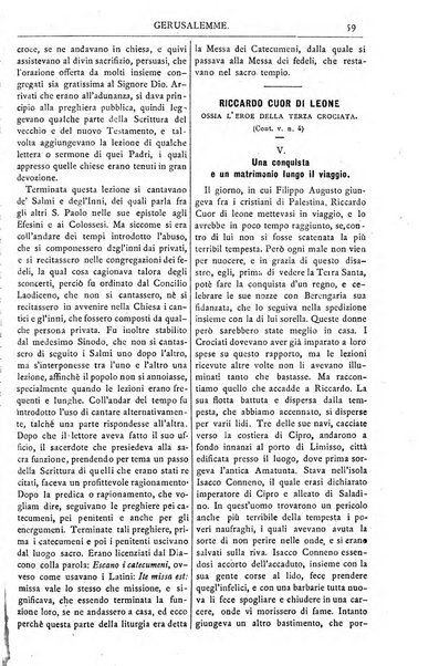 Gerusalemme periodico dell'alleanza cristiana e organo della Palestina