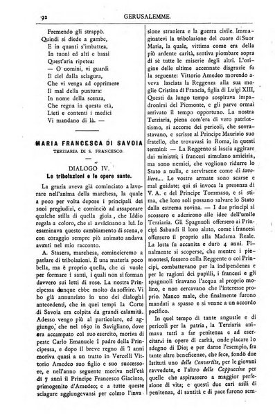 Gerusalemme periodico dell'alleanza cristiana e organo della Palestina