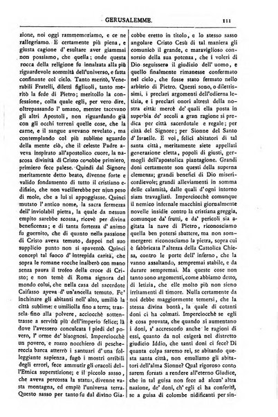 Gerusalemme periodico dell'alleanza cristiana e organo della Palestina