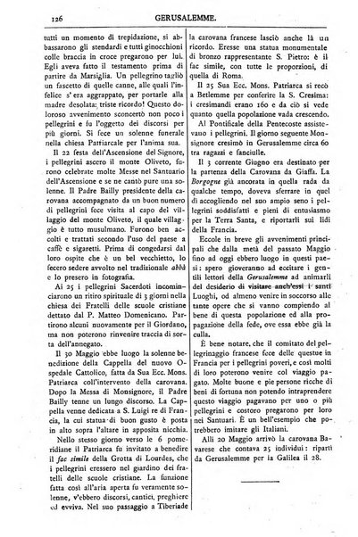 Gerusalemme periodico dell'alleanza cristiana e organo della Palestina