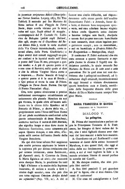 Gerusalemme periodico dell'alleanza cristiana e organo della Palestina