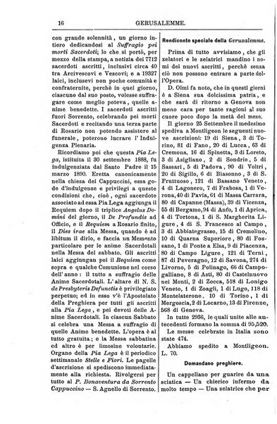 Gerusalemme periodico dell'alleanza cristiana e organo della Palestina