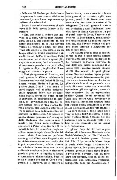 Gerusalemme periodico dell'alleanza cristiana e organo della Palestina