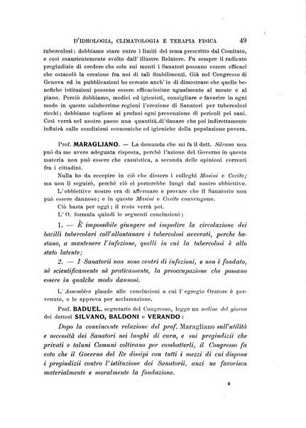 Atti del ... Congresso nazionale di idrologia, climatologia e terapia fisica