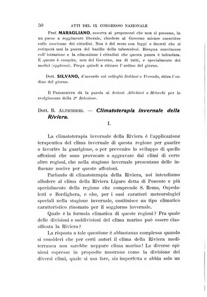 Atti del ... Congresso nazionale di idrologia, climatologia e terapia fisica