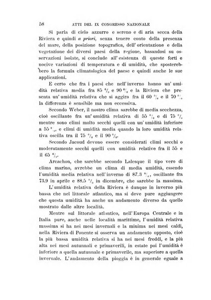 Atti del ... Congresso nazionale di idrologia, climatologia e terapia fisica