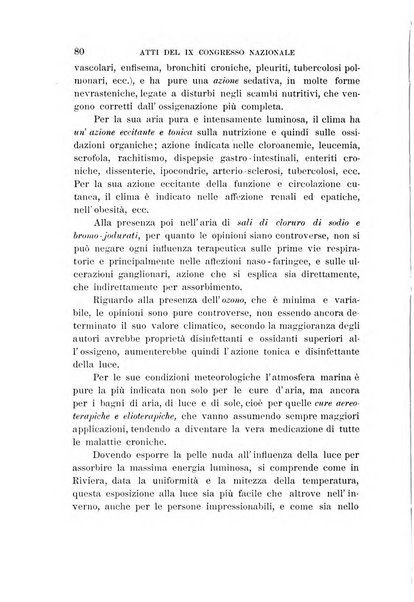 Atti del ... Congresso nazionale di idrologia, climatologia e terapia fisica