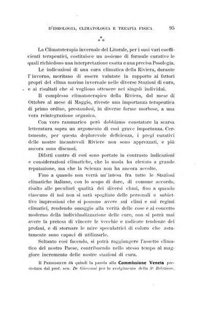 Atti del ... Congresso nazionale di idrologia, climatologia e terapia fisica