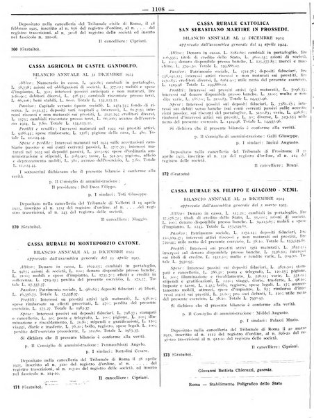 Foglio degli annunzi legali della provincia di Roma