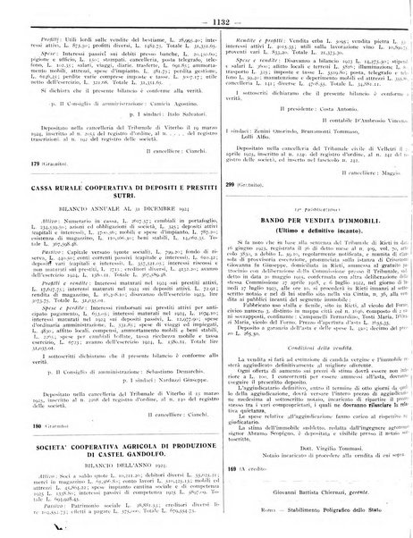 Foglio degli annunzi legali della provincia di Roma