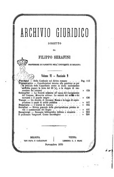 Archivio giuridico