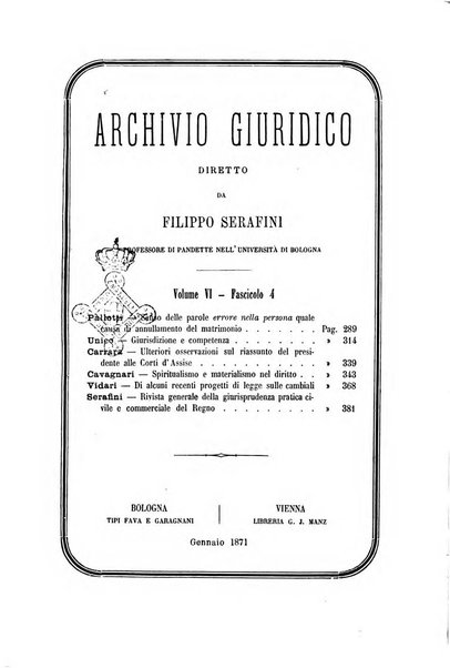 Archivio giuridico