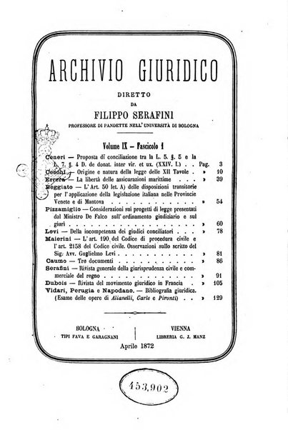 Archivio giuridico