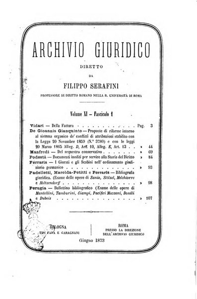 Archivio giuridico