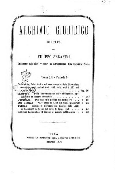 Archivio giuridico